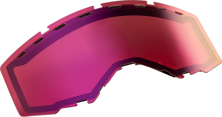 Fly Racing - Dual Lens With Vents Adult W/ Pink Mirror/rose Lens - 37-5502