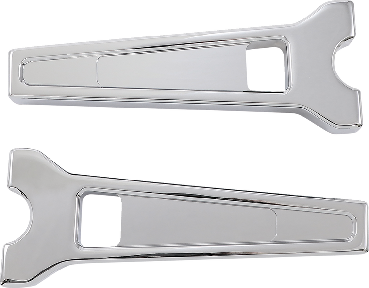 La Choppers - Risers - Straight - 8" x 1-1/4" - Chrome - Performance Risers - LA-7480-08C