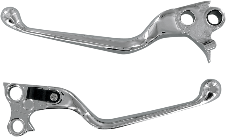 Drag Specialties - Lever Set - Chrome - Wide Blade Lever Set - H07-0574