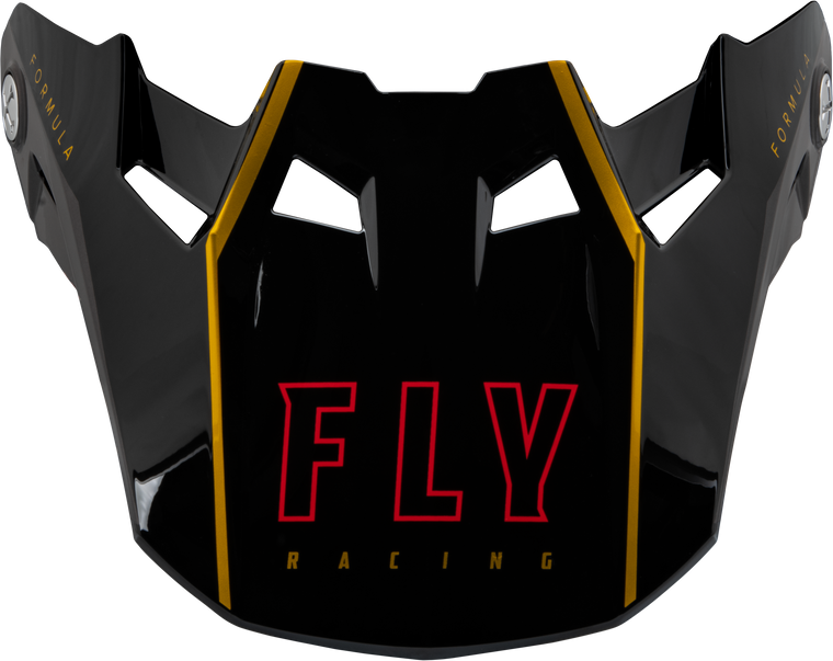 Fly Racing - Formula Carbon Tracer Visor Gold/black Yl/sm - 73-47121S