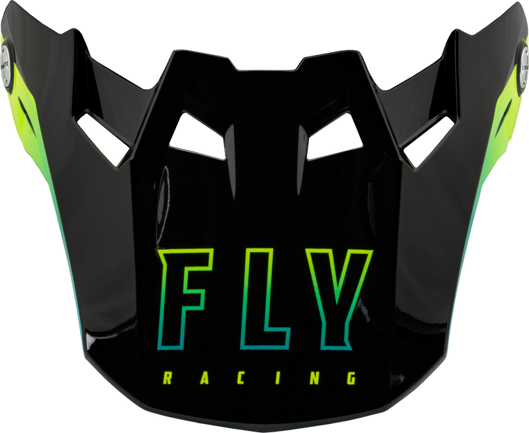 Fly Racing - Formula Cc Centrum Visor Black/blue/hi-vis Md/lg - 73-47130M