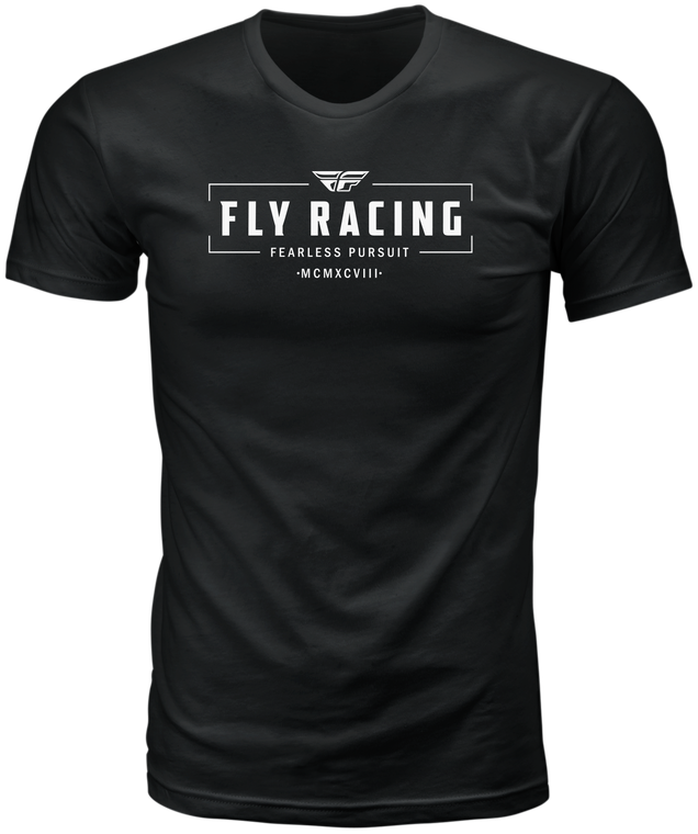 Fly Racing - Fly Motto Tee Black 2x - 352-00602X