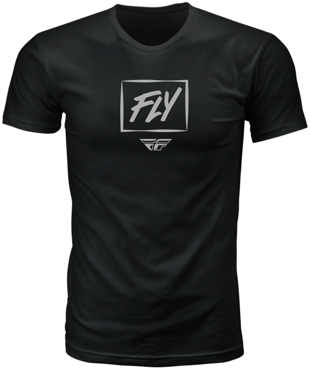 Fly Racing - Fly Zoom Tee Black Md - 352-0140M