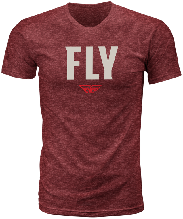 Fly Racing - Fly Wfh Tee Red Heather Md - 352-0152M
