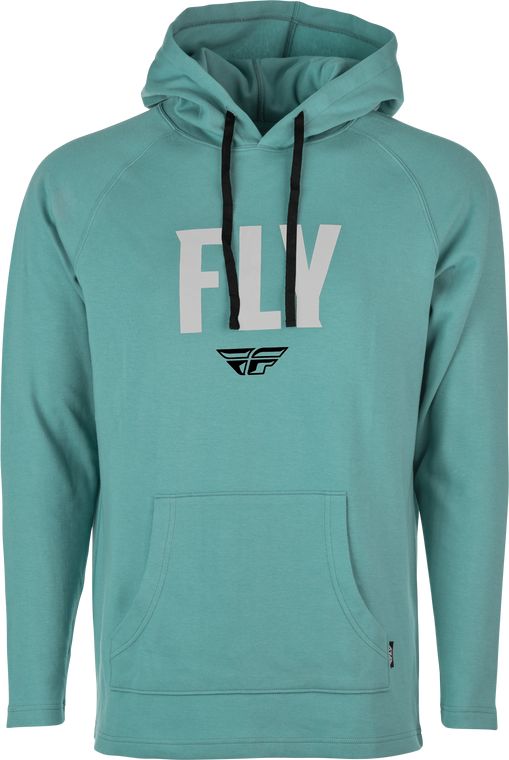 Fly Racing - Fly Weekender Pullover Hoodie Sea Green/grey Xl - 354-0011X