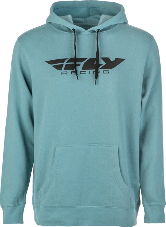 Fly Racing - Fly Corporate Pullover Hoodie Dusty Slate Lg - 354-0193L