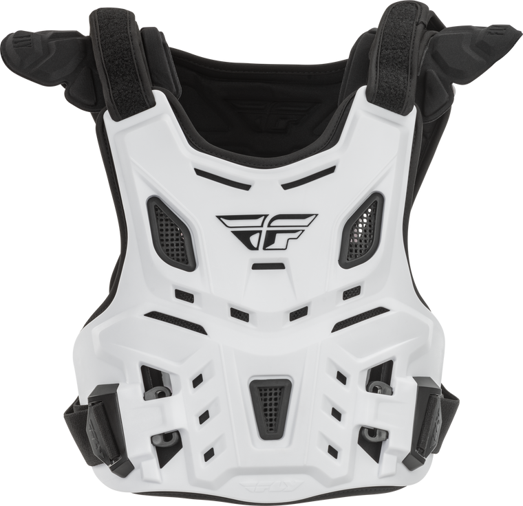 Fly Racing - Youth Revel Roost Guard Race White - 36-16059