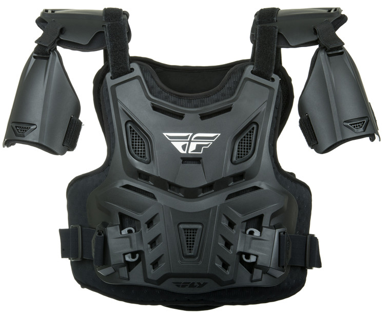 Fly Racing - Youth Ce Revel Roost Guard Black - 36-16060 YTH CE BLK