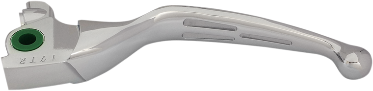 Drag Specialties - Clutch Lever - Wide Blade - Slotted - Chrome - Slotted Wide Blade Replacement Clutch Lever - H07-0604-C