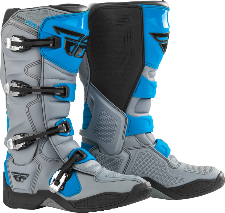 Fly Racing - Fr5 Boots Grey/blue Sz 09 - 364-71109
