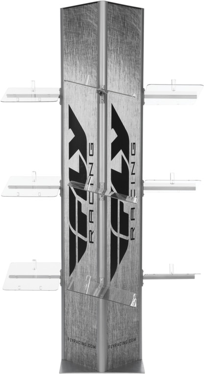 Fly Racing - 12-piece Helmet Display - 68X18X7 40LBS