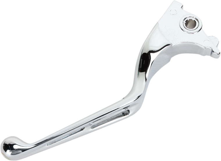 Drag Specialties - Brake Lever - Wide Blade - Slotted - Chrome - Slotted Wide Blade Replacement Brake Lever - H07-0602-B
