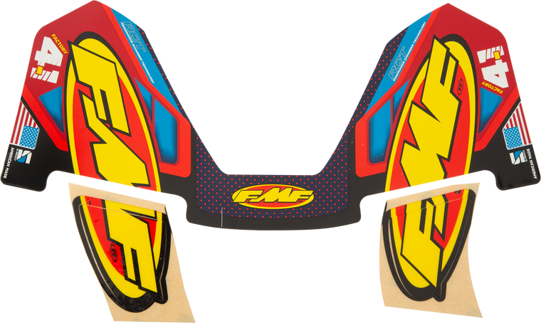 Fmf - 4.1 Titanium Rct Wrap Decal - 14841