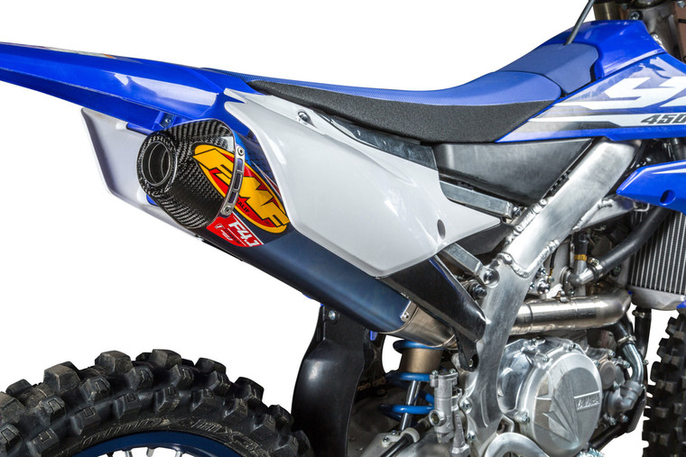 Fmf - Factory 4.1 Rct Slip Mflr Ano Ti W/carb Cap Yz450f - 44445 Fmf - Factory 4.1 Rct Slip Mflr Ano Ti W/carb Cap Yz450f - 44445