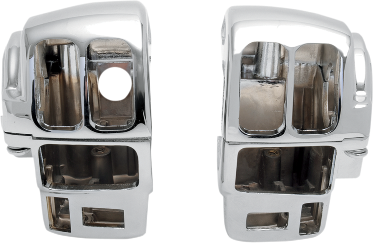 Drag Specialties - Switch Housing - Cruise - Chrome - Handlebar Switch Housing Kit - H07-0783