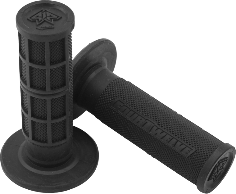 Four Twelve - Pee Wee / Pit Bike Mini Grips 7/8" (black) - 412-200