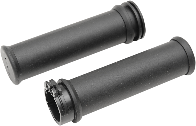 Drag Specialties - Grips w/ Sleeve - Small Diameter - Replacement OEM-Style Rubber Grips - H17-0579