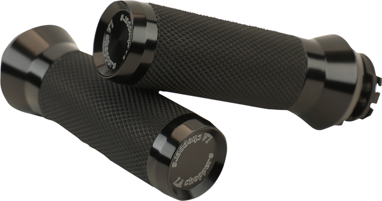 La Choppers - Grips - Cable - Anodized - Grips - LA-7492-01B