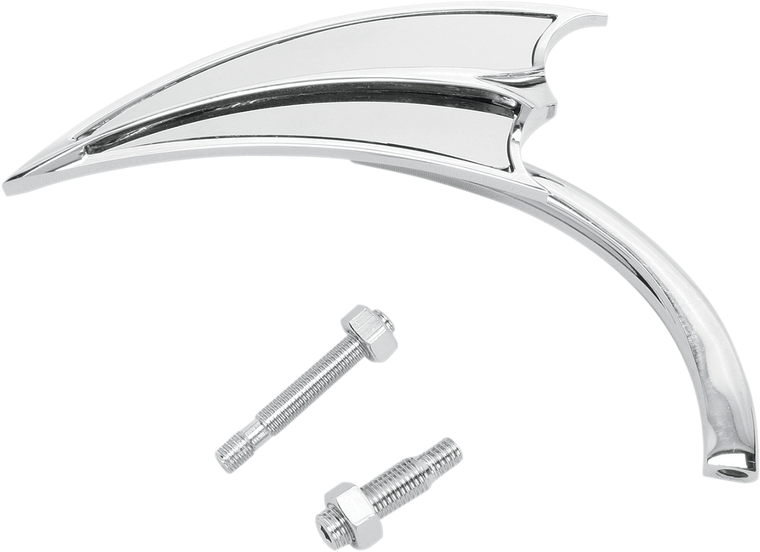 Arlen Ness - Scoop Triangle Mirror - RIght - Micro-Mirror  Scoop - 13-061