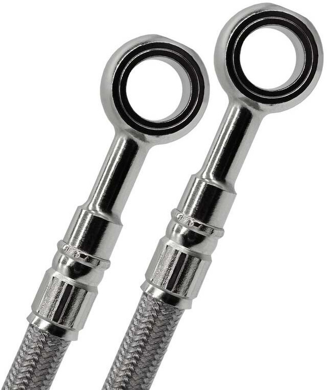 Galfer - Brake Lines Ss Front/rear 4 Line Sil Yam - FK003D975-4 Galfer - Brake Lines Ss Front/rear 4 Line Sil Yam - FK003D975-4