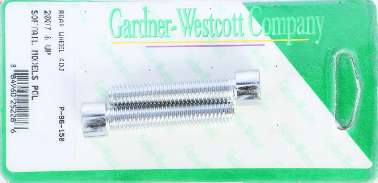 Gardnerwestcott - Rear Wheel Adjustment Bolts 08-17 Softail Models Rear - P-96-150