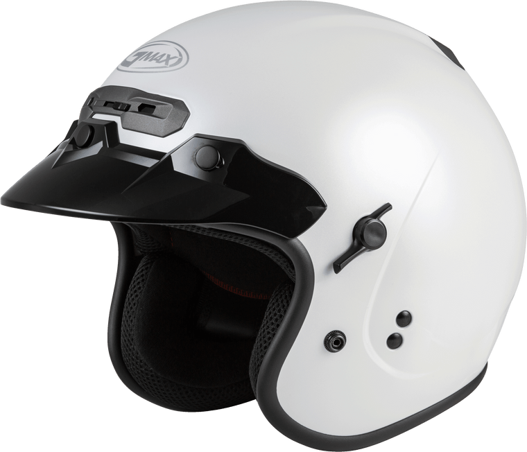 Gmax - Gm-32 Open-face Helmet Pearl White Md - G1320085