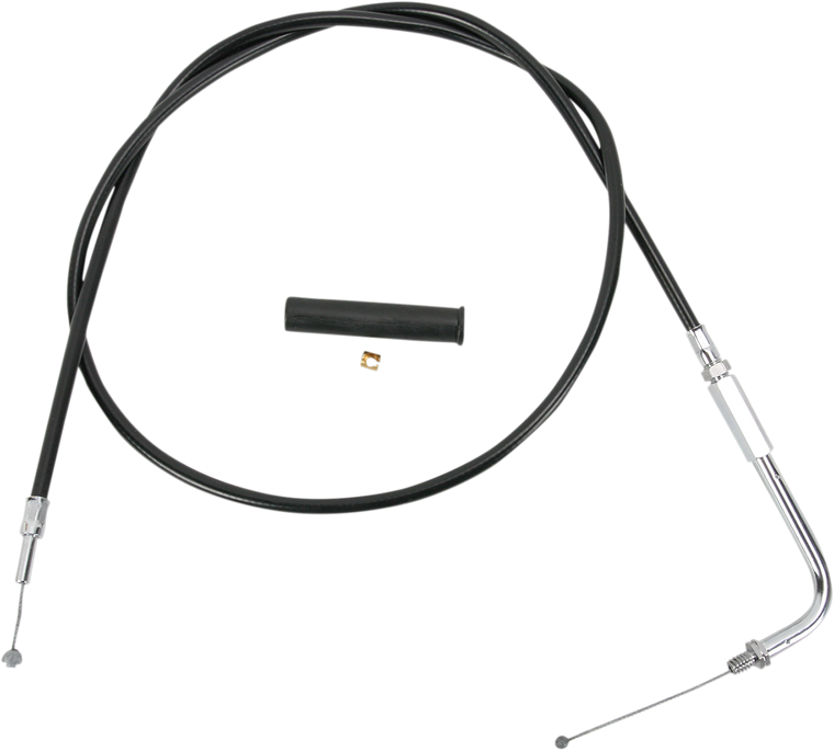 Drag Specialties - Throttle Cable - 37-9/10" - Vinyl - Black Vinyl Throttle/Idle Cable - 4330906B Drag Specialties - Throttle Cable - 37-9/10" - Vinyl - Black Vinyl Throttle/Idle Cable - 4330906B