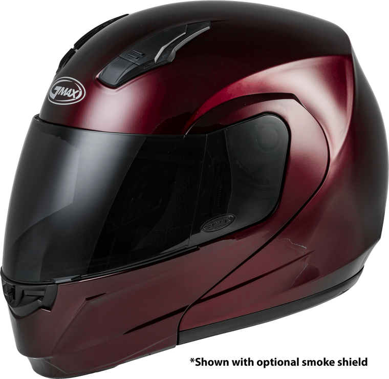 Gmax - Md-04 Modular Helmet Wine Red 2x - G104108