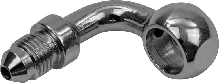 Goodridge - 90 Degree Banjo Chrome 7/16" - P599-03-04CH