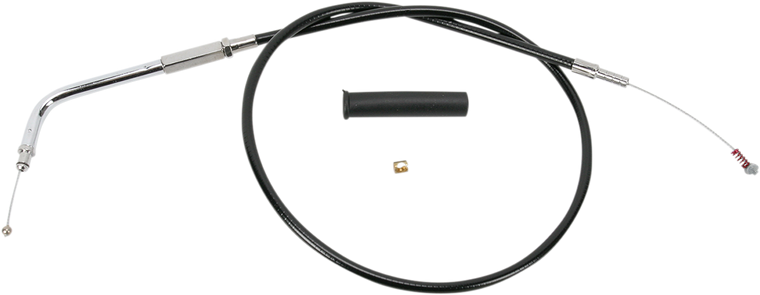 Drag Specialties - Idle Cable - 31-3/4" - Vinyl - Black Vinyl Throttle/Idle Cable - 4340800B