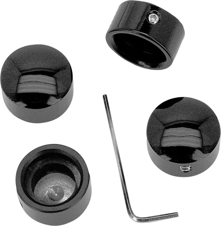 Harddrive - Head Bolt Covers Black All Models 86-19 Except M8 - 301776