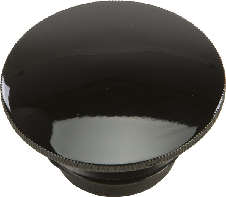 Harddrive - Gas Cap Screw-in Smooth Non-vented Gloss Black `96-20 - 12773