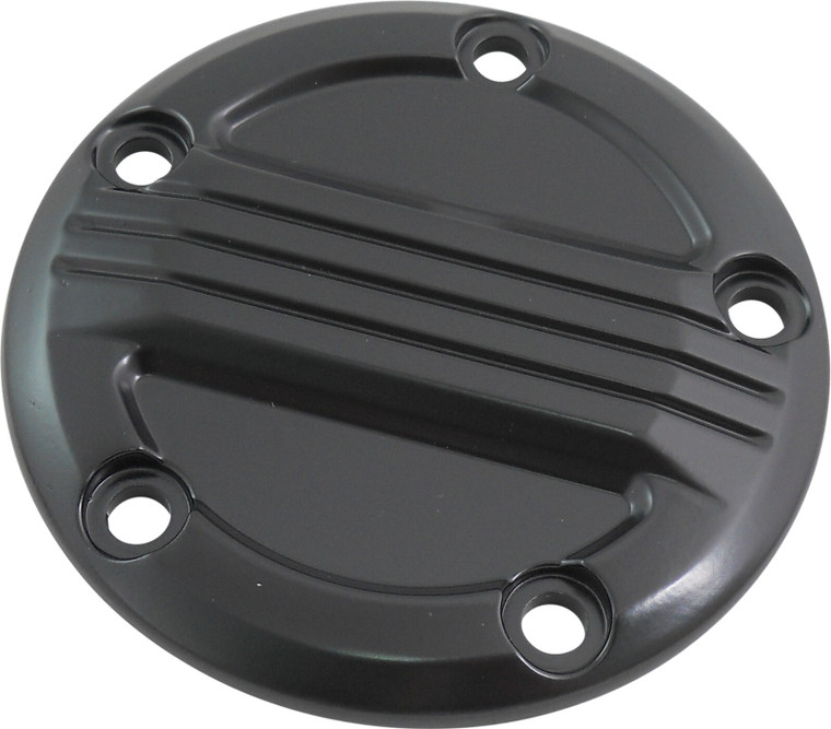 Harddrive - Points Cover Black Twin Cams 99-17 - B-38-5B