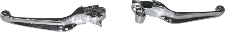 Harddrive - Smooth Lever Set Chrome Big Twin 96-16 Xl 96-03 - 53114