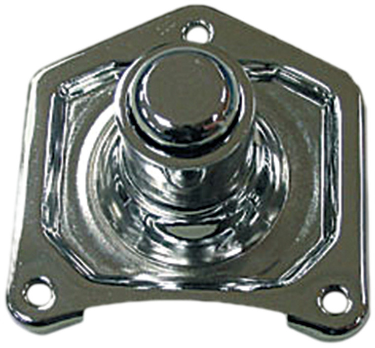 Harddrive - Direct Starter Button Chrome - 19-0401