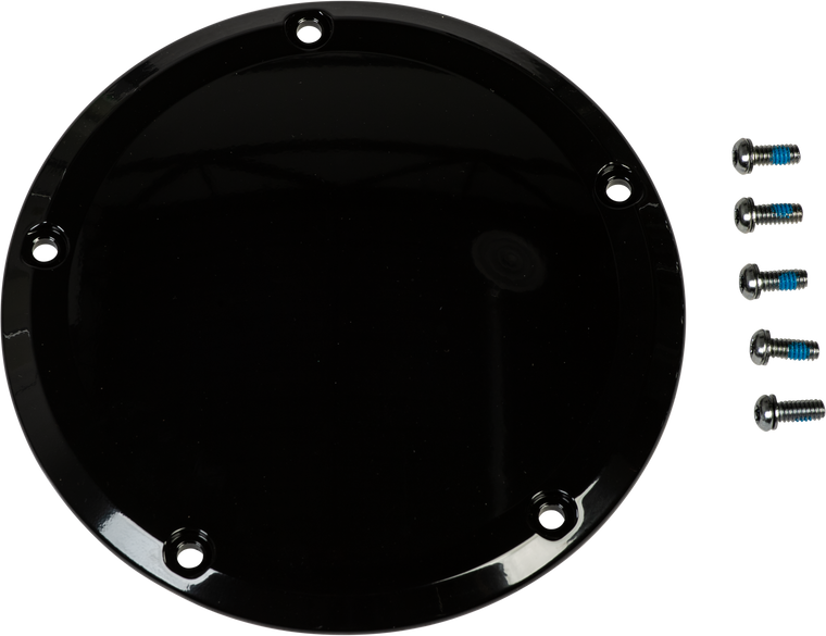 Harddrive - Derby Cover Gloss Black 16-up Touring - 37-090GB