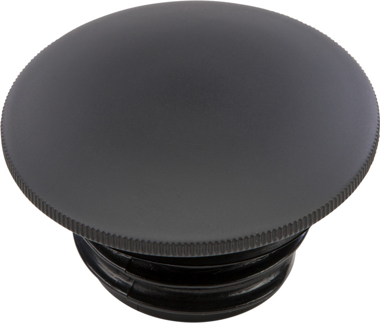 Harddrive - Gas Cap Screw-in Smooth Non-vented Matte Black `96-20 - 12573