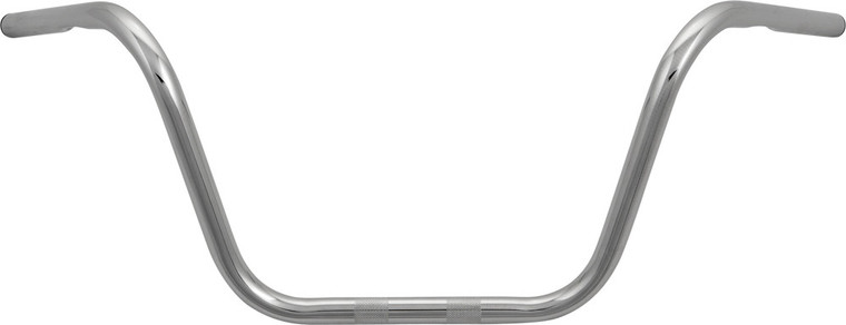 Harddrive - Buckhorn Handlebar Chrome 1" W/10" Rise - 21-577