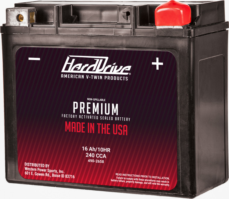 Harddrive - Gyz16hl / Ytx14l Premium Battery - HRDM716GH