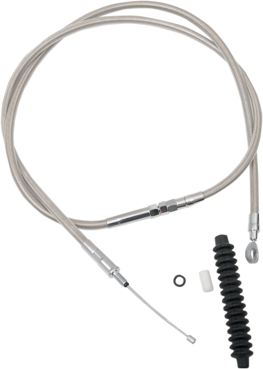 Drag Specialties - Clutch Cable - Braided - High-Efficiency Braided Stainless Steel Clutch Cable - 5322303HE