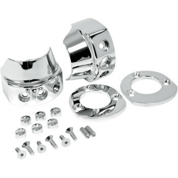 Hawg Halters Inc - 3btn Switch Housing Assm Chrome - HSHA-3C-LR