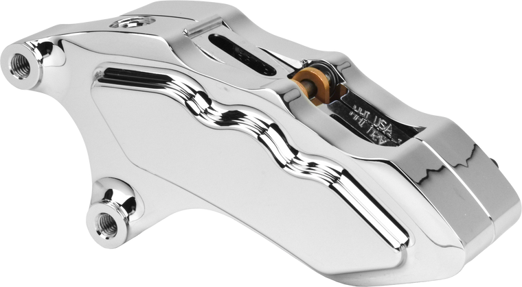 Hawg Halters Inc - 6 Pist Diff Front Caliper L/h Chrome W/ 11.8" Rotor - LHSCC6018