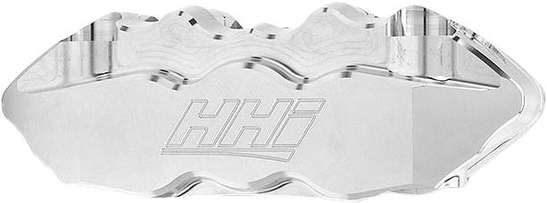 Hawg Halters Inc - 6 Pist Frt Radial Mnt Cal L/h Chrome - LHRMCC6108