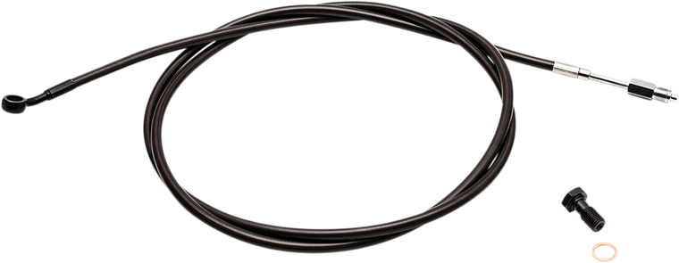 La Choppers - Clutch Cable - Hydraulic Clutch Line  Midnight - LA-8049C13M