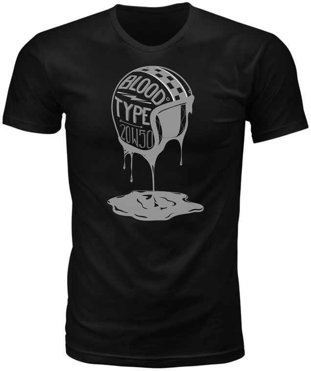 Highway 21 - Blood Type Tee Black Md - #6331 489-1925~3