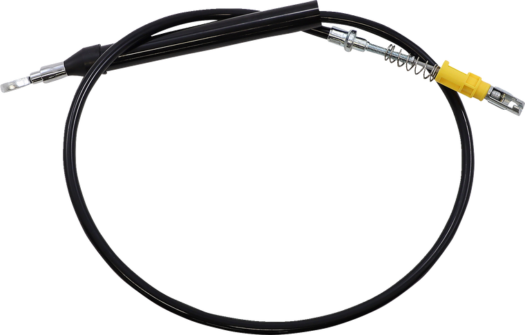 La Choppers - Clutch Cable - Quick Connect - 12" - 14" Ape Hanger Handlebars - Black Vinyl - Black Vinyl Clutch Cable  - LA-8155C13B