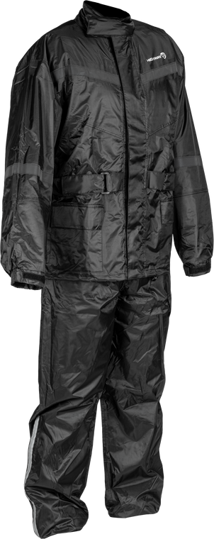 Highway 21 - 2 Piece Rain Suit Black 2x - 489-40002X