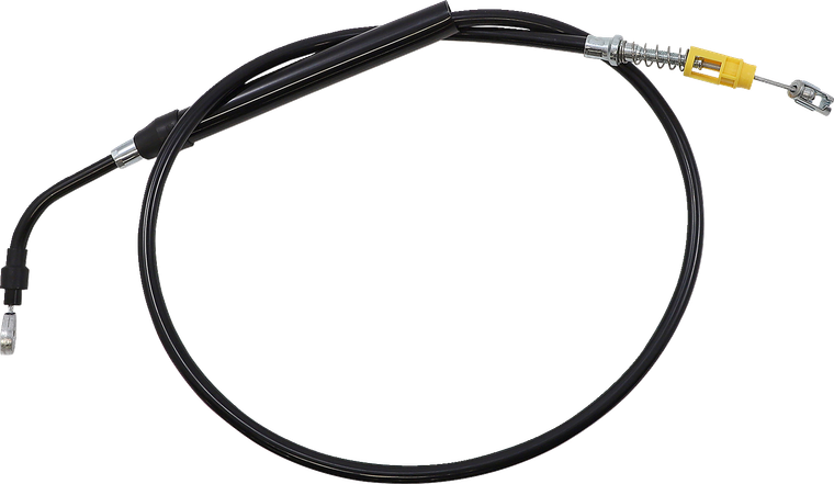 La Choppers - Clutch Cable - Stock Ape Hanger Handlebars - Black Vinyl - Black Vinyl Clutch Cable  - LA-8058C08B