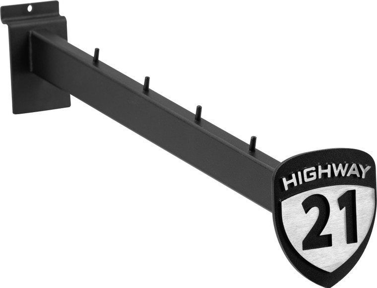 Highway 21 - Waterfall Peg Slat Wall Hanger Post - WATERFALL-HWY21