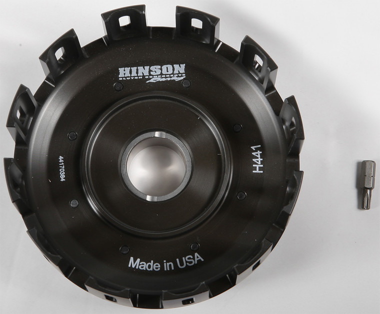 Hinson - Billet Clutch Basket Yam W/kickstartergear Yz250f '14 - H441
